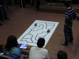 Pista y competici�n de rastreadores