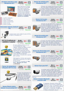 accesorios para LEGO Mindstorms NXT