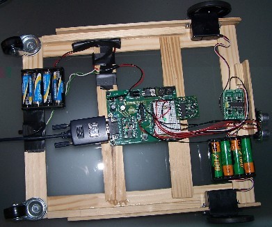 Aritza Etxebarria Ruiz: PORTABOT: Un robot telecontrolado sencillo y potente (Portabot, robot colaborador, wifi, telecontrol, webcam, sonar, brújula, visión, GPS, PDA, puerto serie)